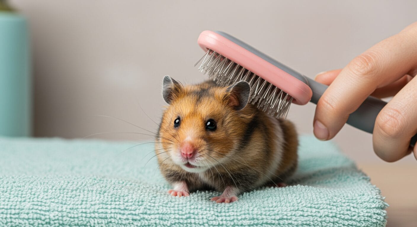 長毛ハムスターのブラッシングで知る！ふわふわ毛並みの秘密とお手入れ完全ガイド