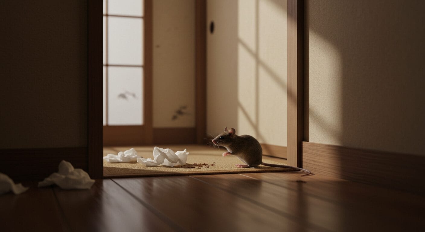 ハツカネズミが近所に出た！見分け方・被害・追い出す方法と予防対策まとめ