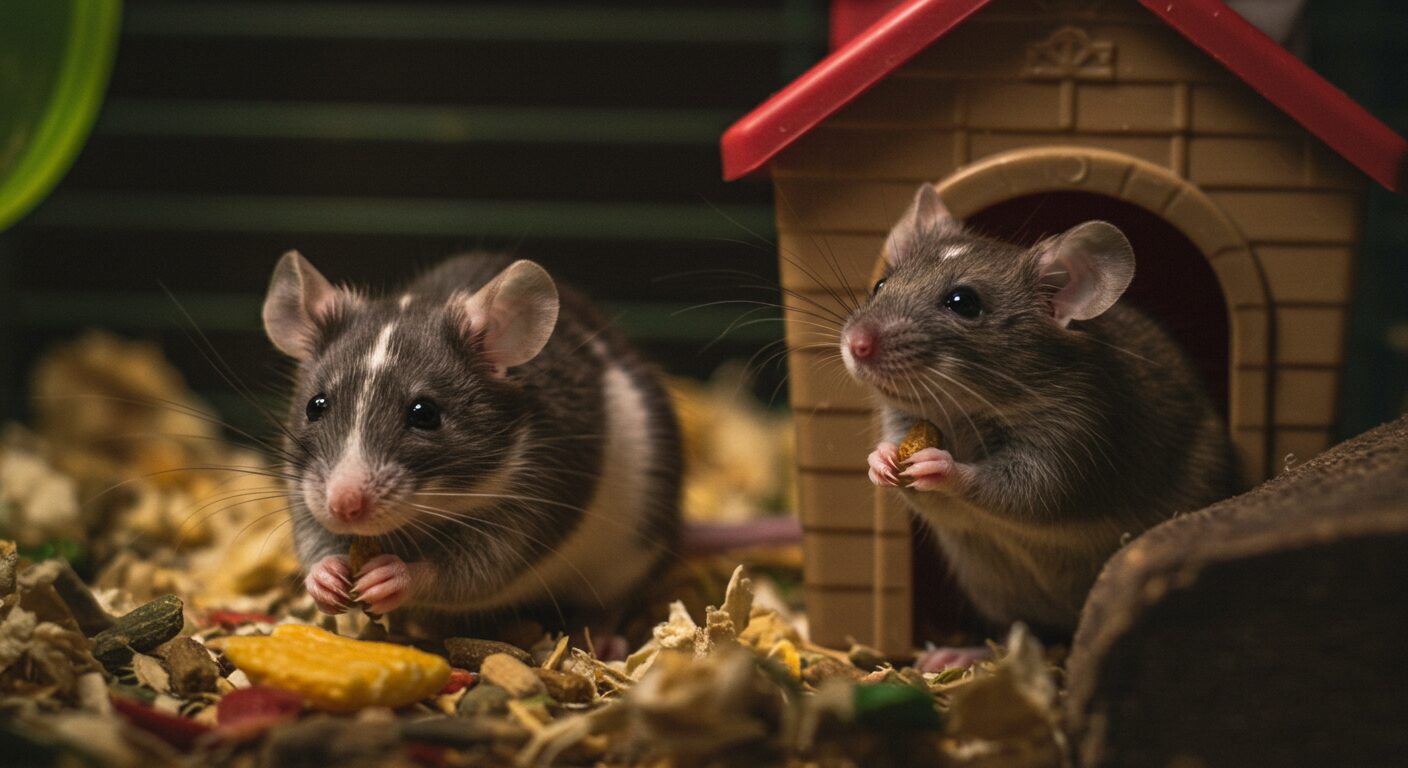 【ハツカネズミ 共食い】原因と対策を徹底解説！安心して飼育するためのガイド