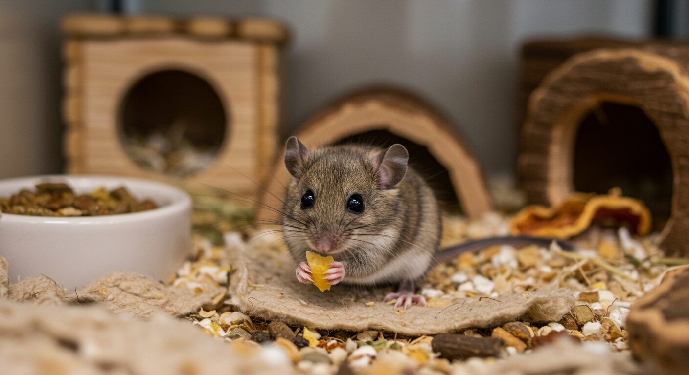 アフリカヤマネにあげる餌の量｜小動物ペット飼育ガイド