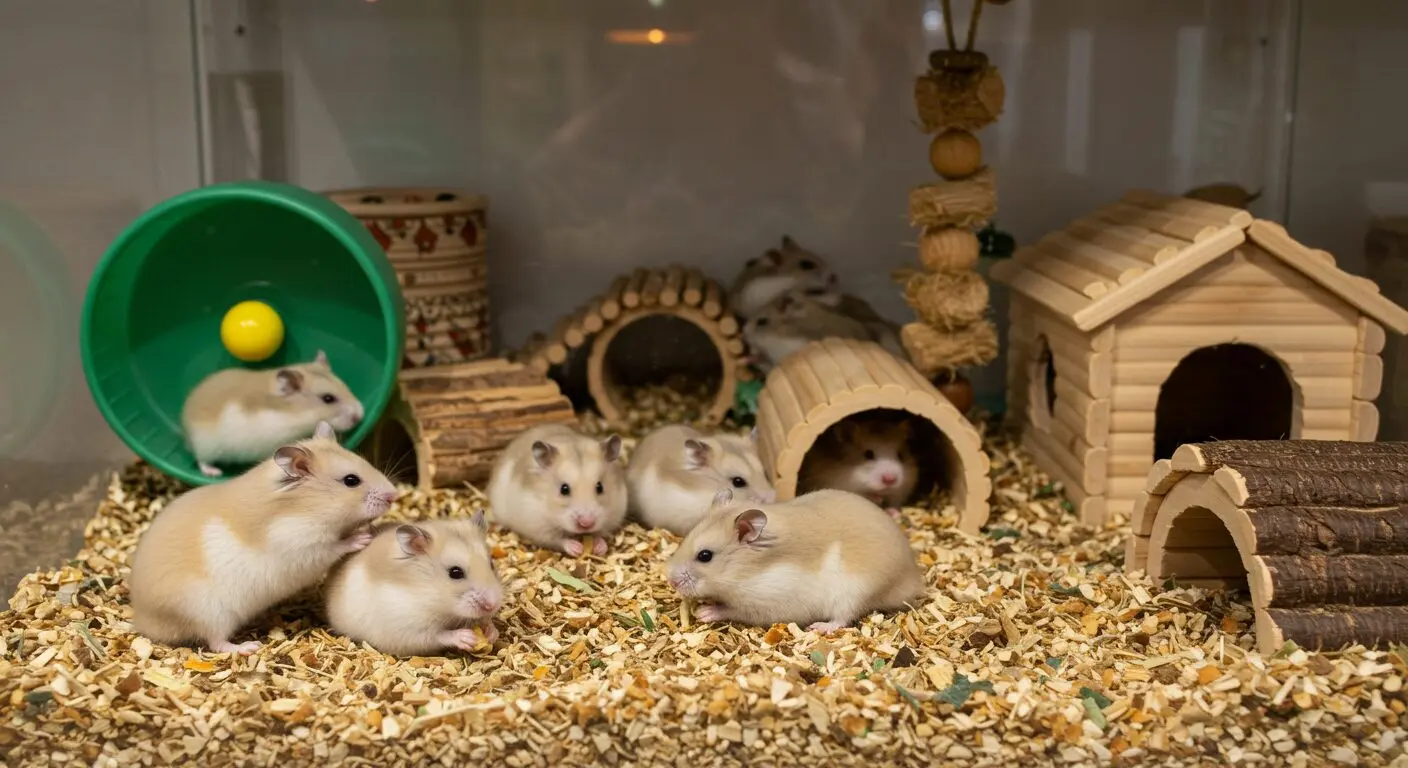 ロボロフスキーハムスターの多頭飼い完全ガイド｜ケンカ対策や飼育のコツ