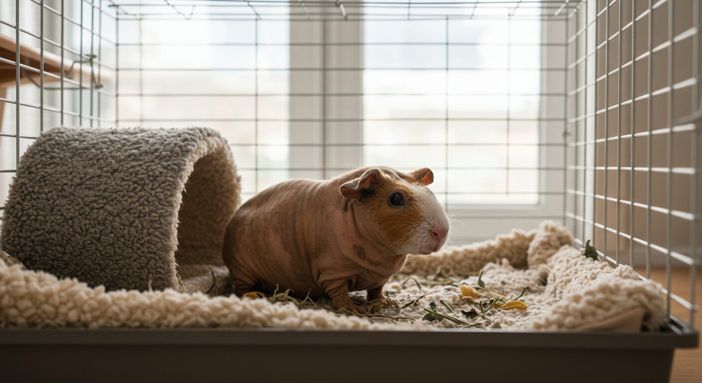 【スキニーギニアピッグ】ケージの選び方と飼育ガイド