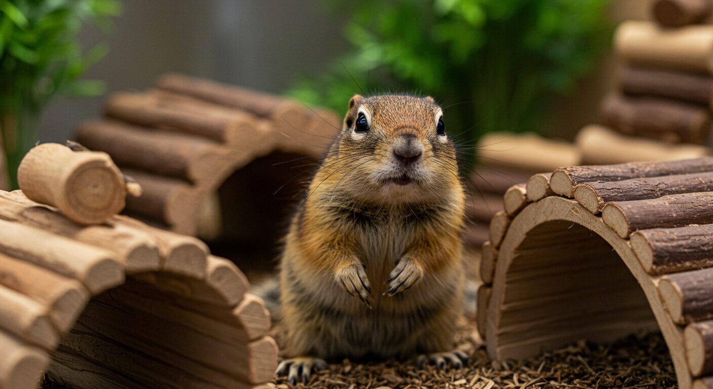 【リチャードソンジリスの知能】ペット飼育ガイド：賢さを引き出す飼い方と注意点