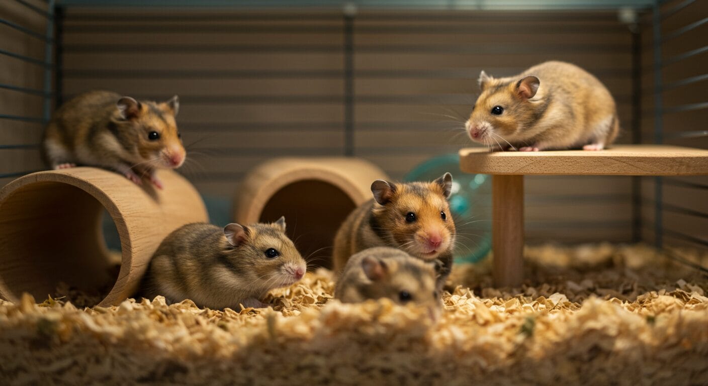 チャイニーズハムスターの多頭飼いは可能？性格・飼育環境・注意点を徹底解説！