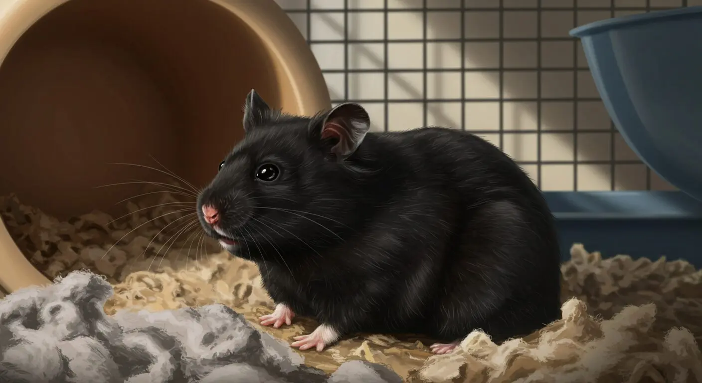 リアルブラックジャンガリアンの飼い方完全ガイド：黒いハムスターの種類と特徴を徹底解説