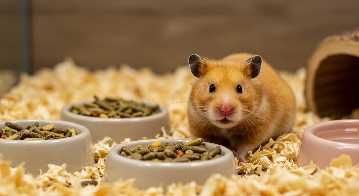 【ゴールデンハムスター】3ヶ月の体重と餌の量完全ガイド