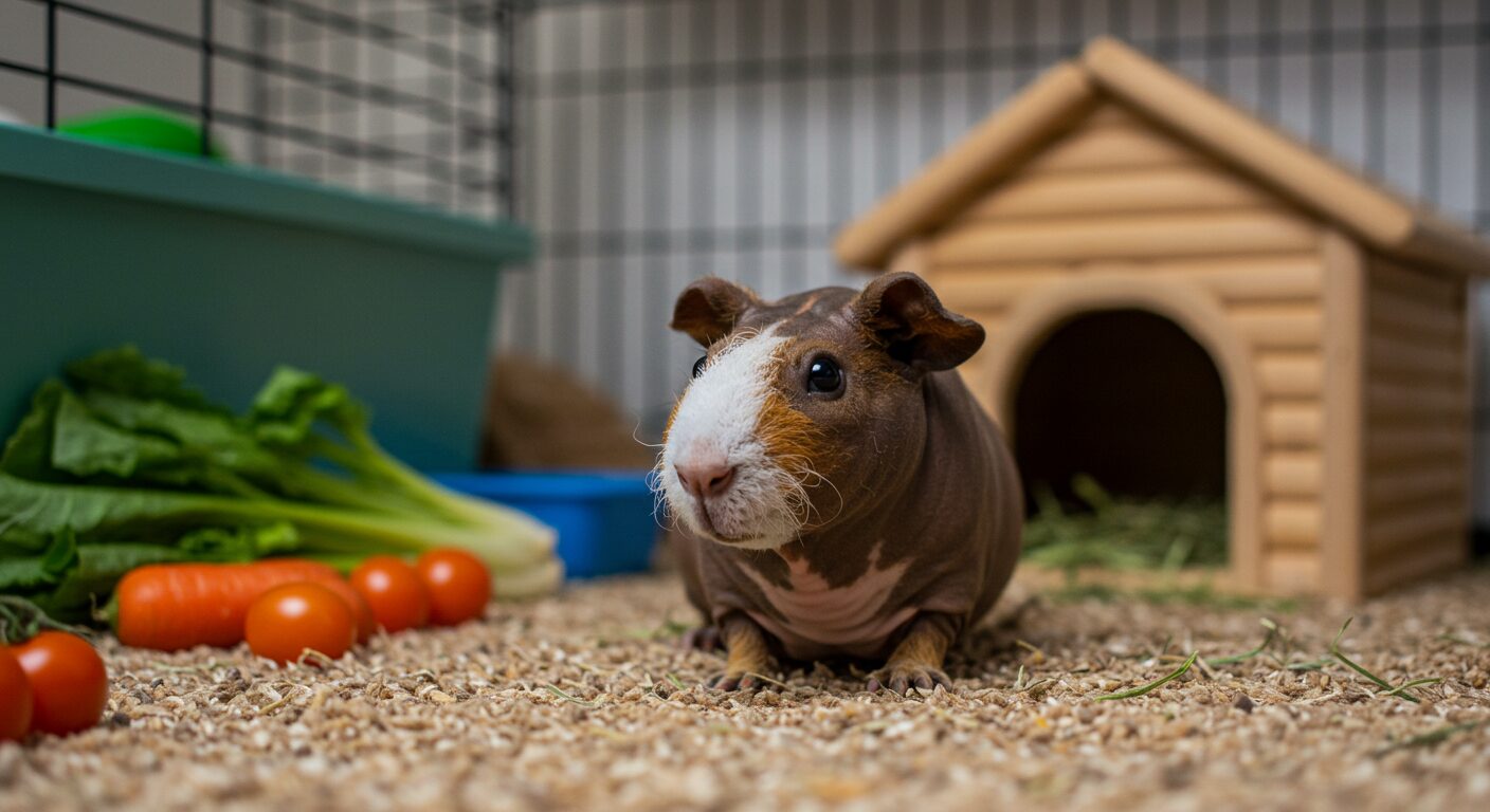 スキニーギニアピッグ飼育ガイド｜初心者でも安心！特徴・お世話・注意点を徹底解説
