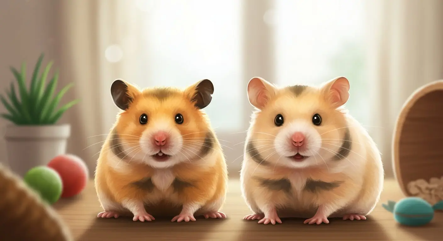 キンクマカラーとゴールデンハムスターの違い｜人気の毛色・特徴まとめ