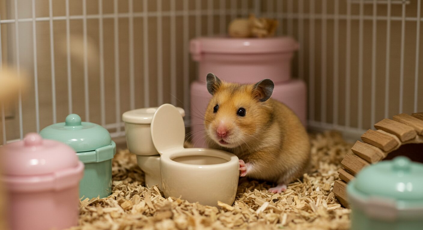 【ゴールデンハムスターのトイレ 100均商品で快適お世話！初心者向け飼育ガイド