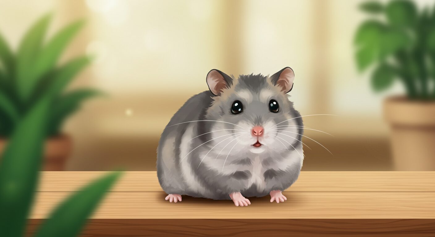カラーハムスター グレーの飼い方と種類｜珍しいグレーハムスター徹底ガイド
