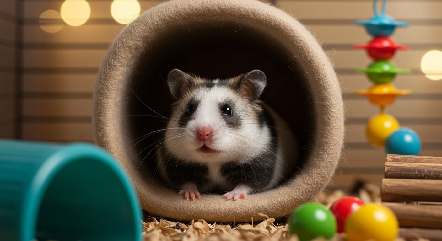 カラーハムスター パンダの飼い方完全ガイド【性格・寿命・種類・値段まで詳しく解説】