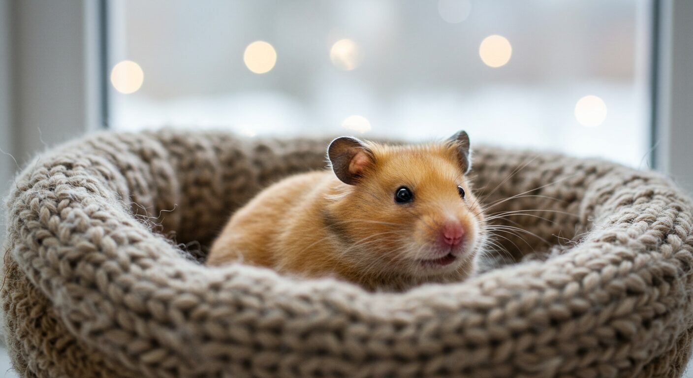 【ゴールデンハムスター】冬の飼育完全ガイド