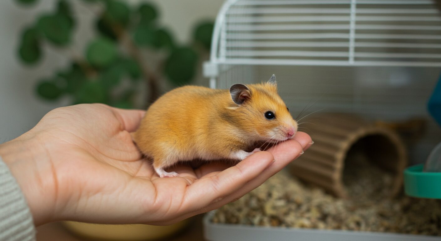 ゴールデンハムスターが慣れるまでの完全ガイド