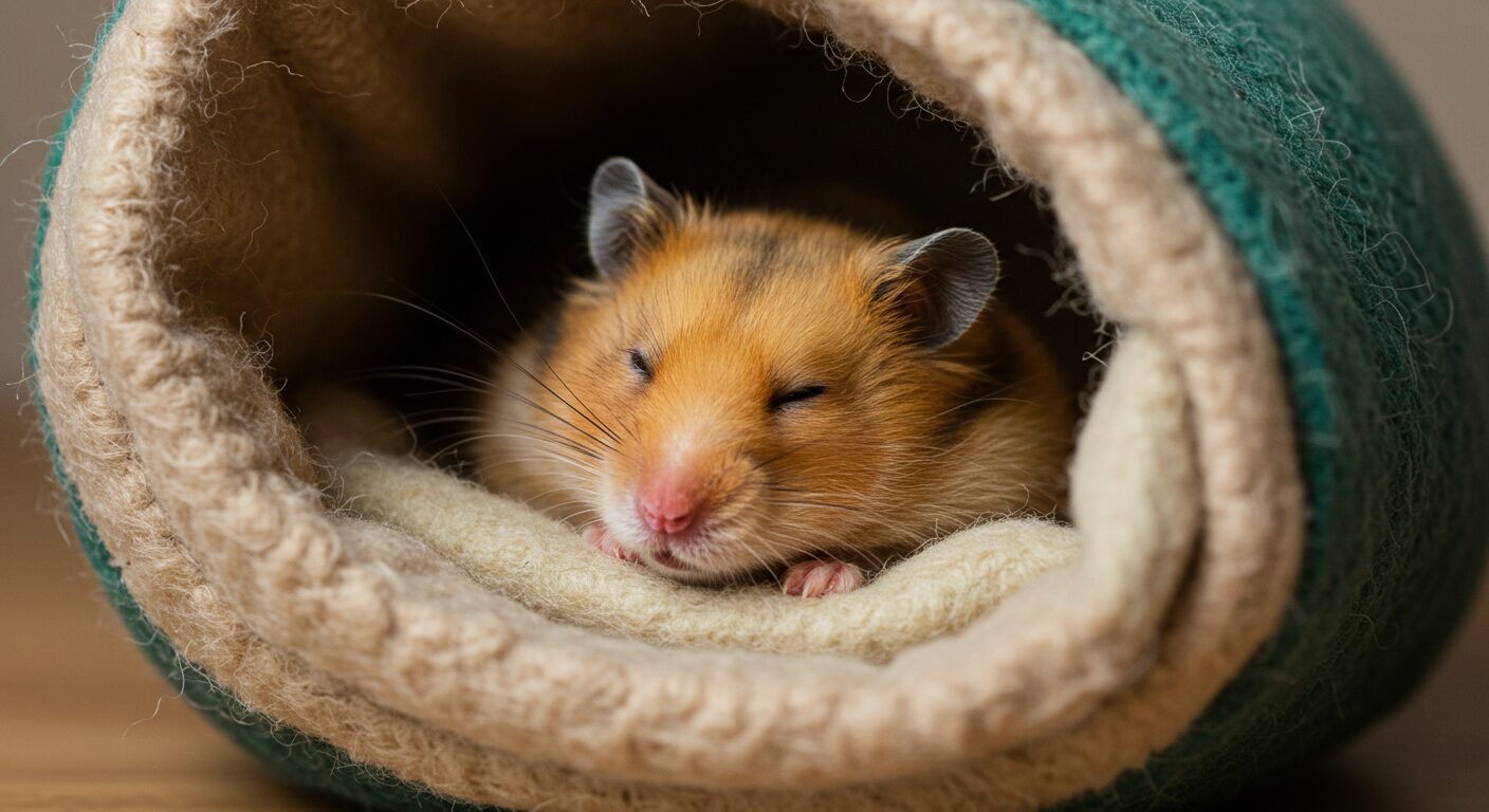 ゴールデンハムスターの睡眠時間完全ガイド｜快適な飼育のためのポイント