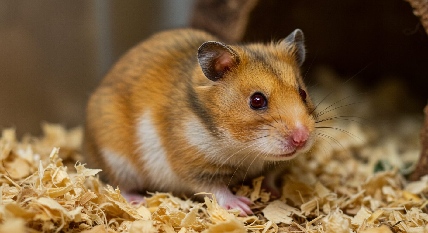 【ゴールデンハムスター】赤目の魅力と飼い方完全ガイド