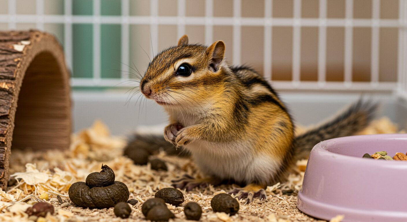 シマリスのうんち徹底ガイド｜見分け方・健康チェック・他の小動物との違いも解説！