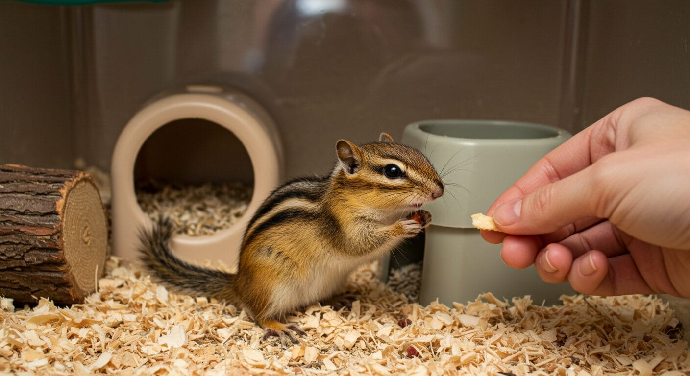 シマリスのトイレしつけ完全ガイド｜トイレ砂や落ち着きのコツも解説