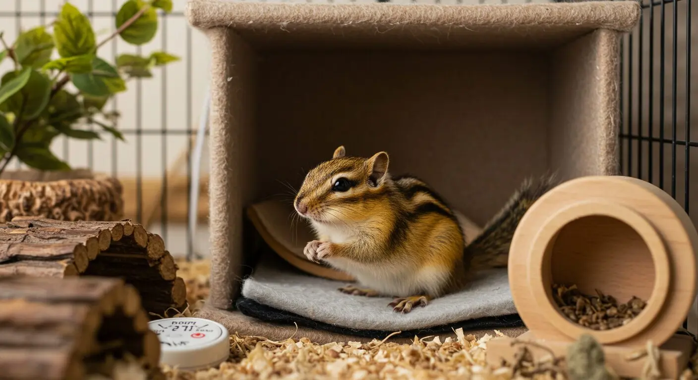 【シマリス飼育】温度管理で元気に飼う方法｜冬眠やケージ環境も徹底解説