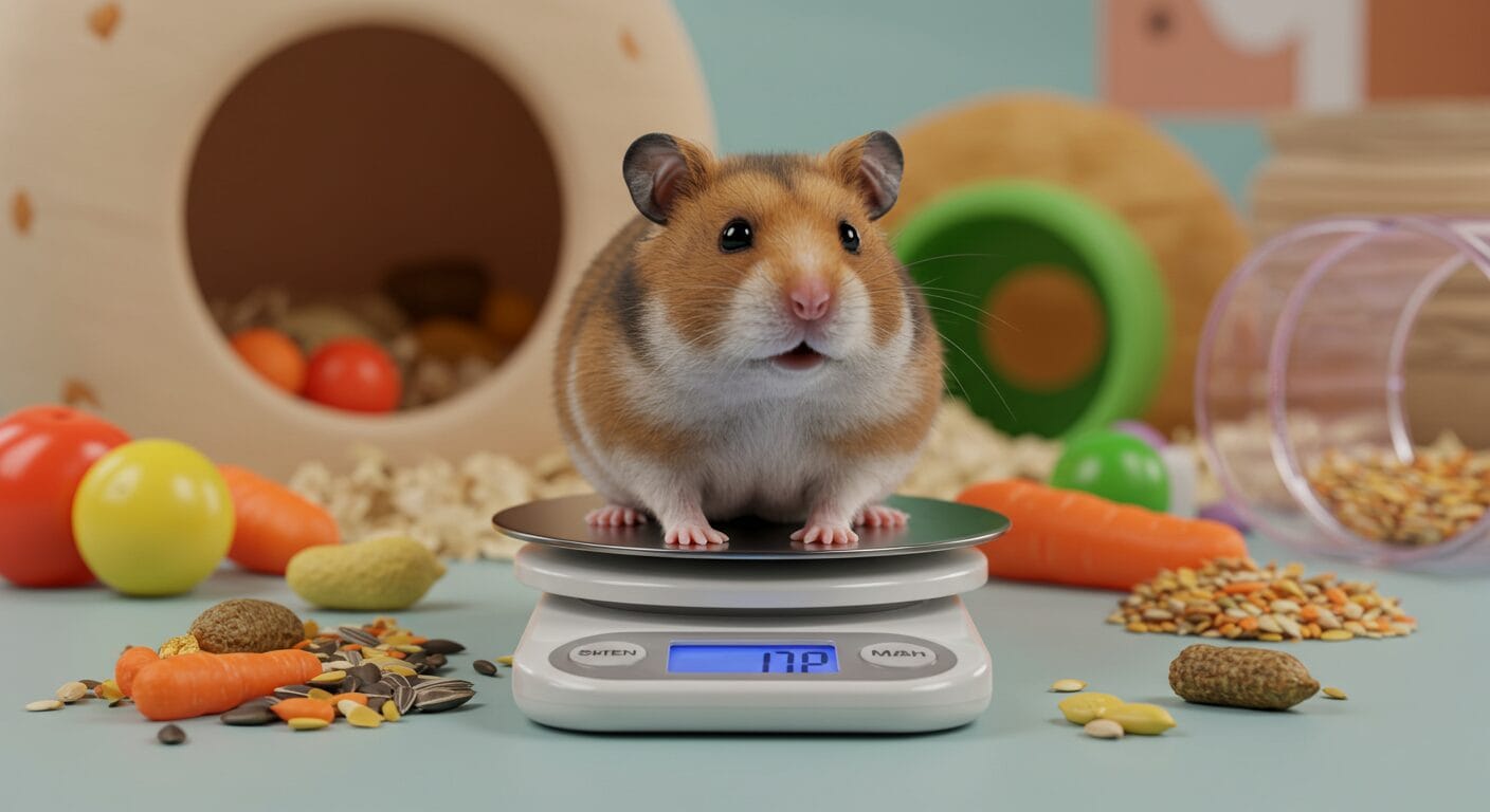 プディングハムスターは太りやすい？体重管理と健康のポイント完全ガイド