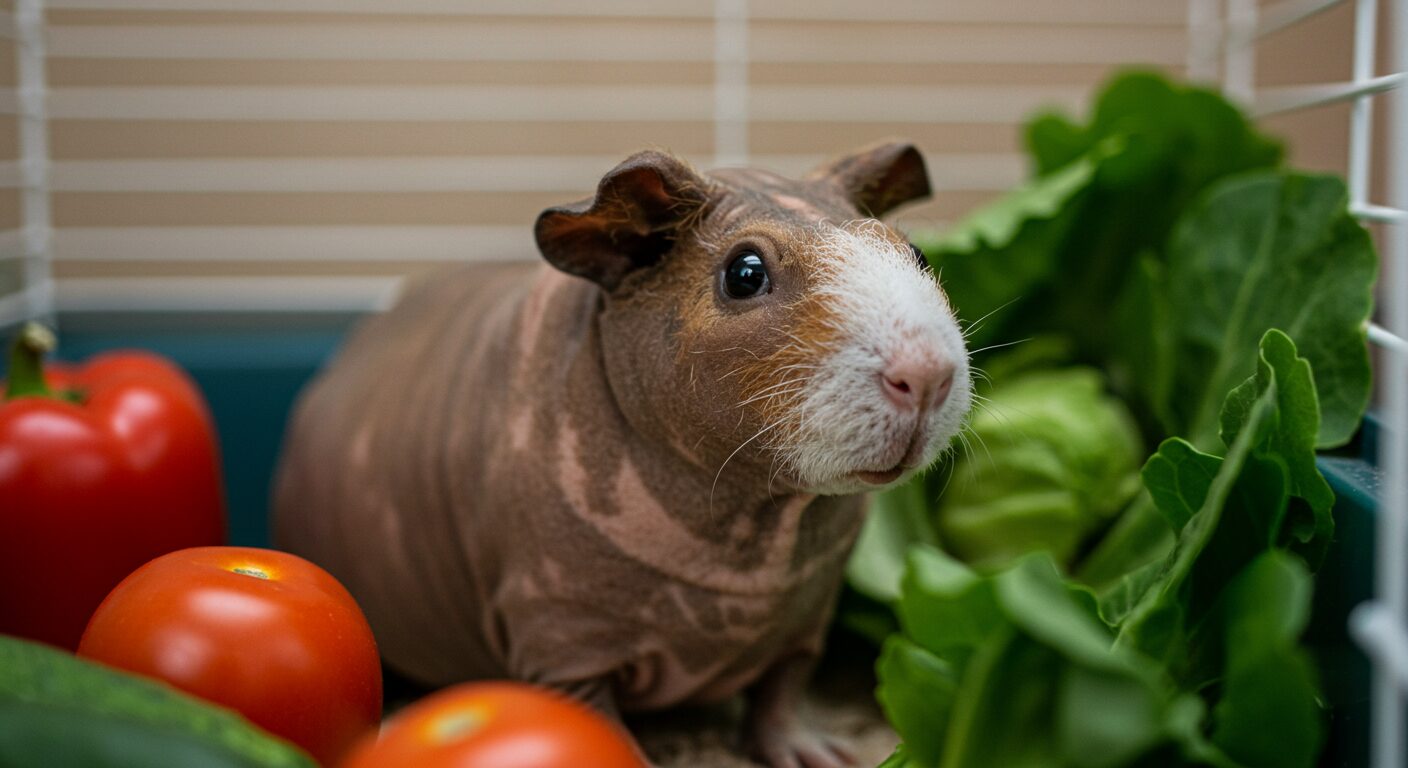 スキニーギニアピッグはうるさい？気になる飼い方とストレス対策ガイド