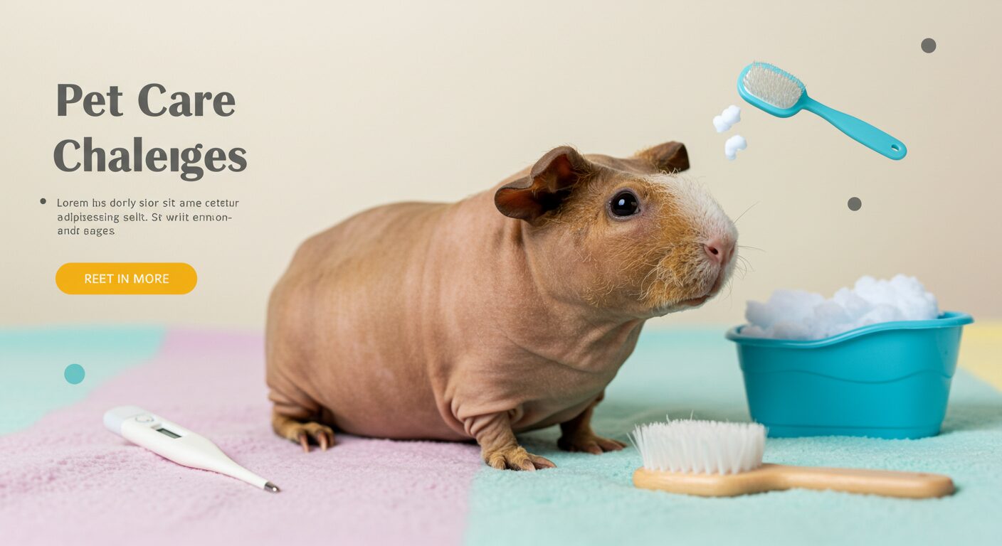 スキニーギニアピッグは大変？知っておきたい飼い方と注意点完全ガイド