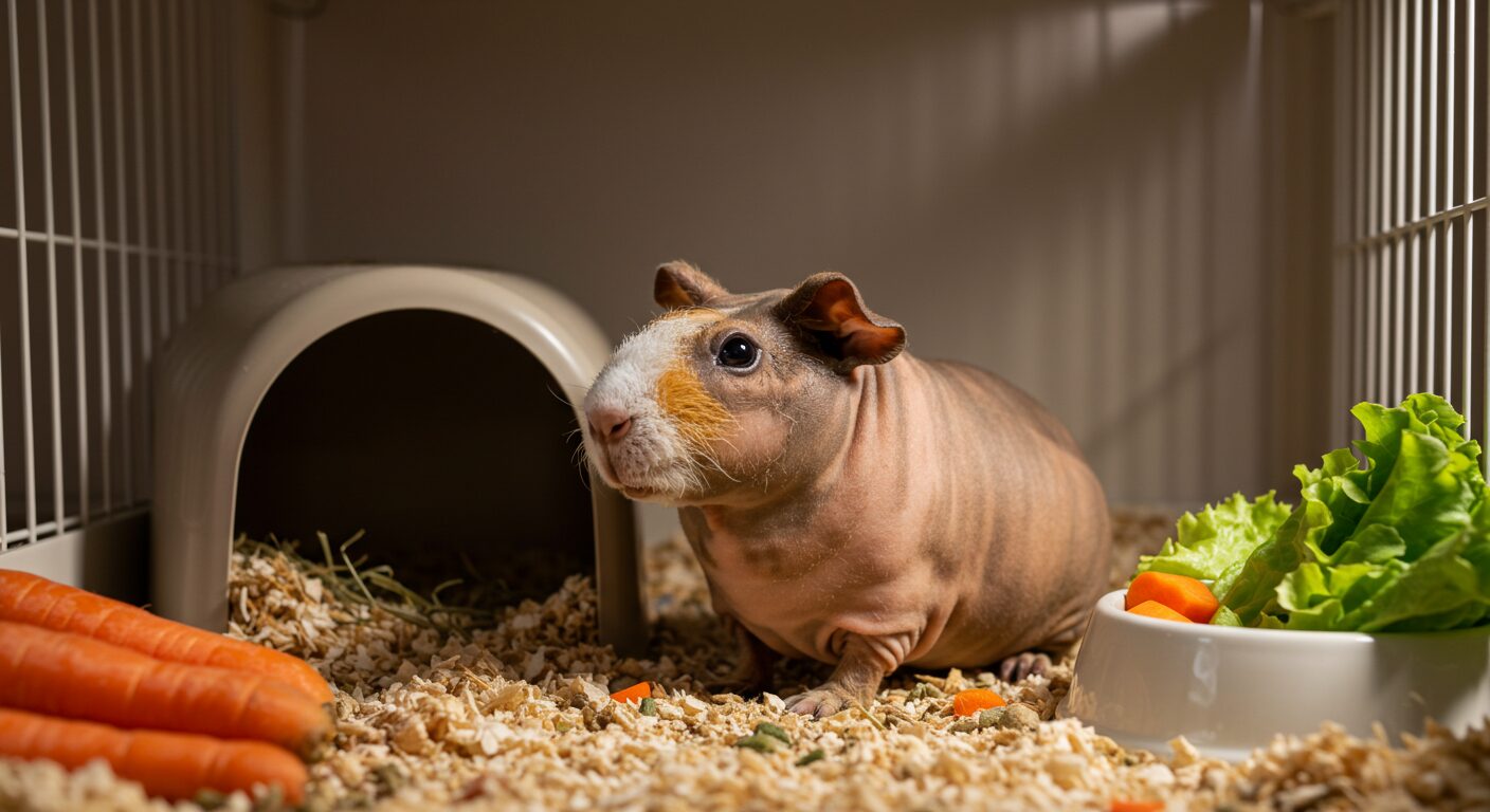 スキニーギニアピッグの臭い対策ガイド｜飼育のコツとトイレ・お風呂ケアも徹底解説