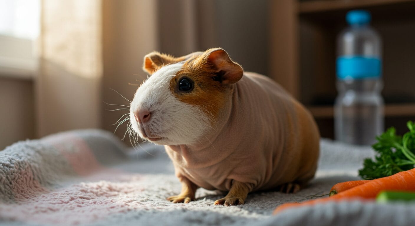 スキニーギニアピッグの大人を飼う前に知っておきたい基礎知識と注意点