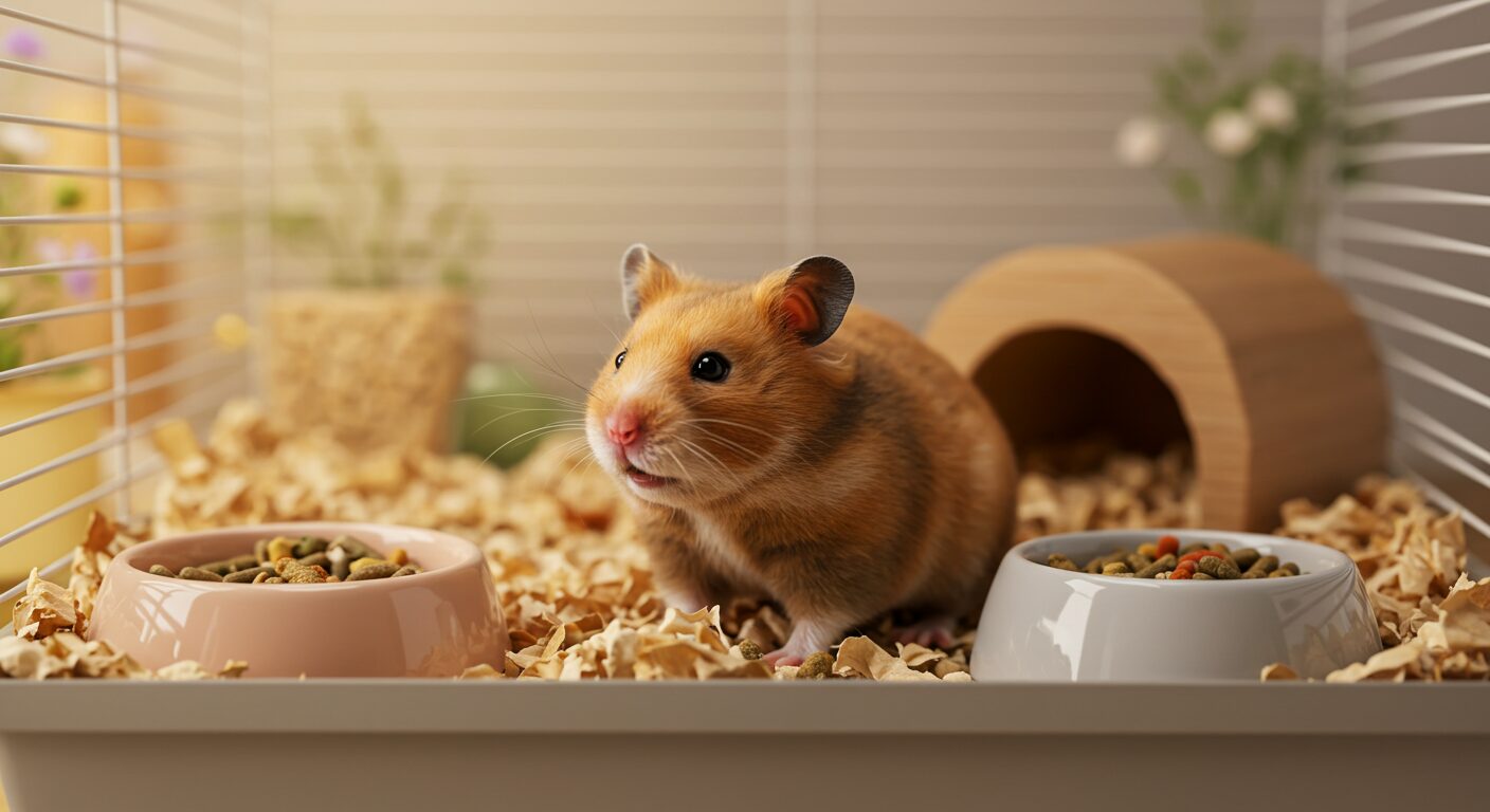 キンクマハムスターのメスの臭い：原因と対策ガイド