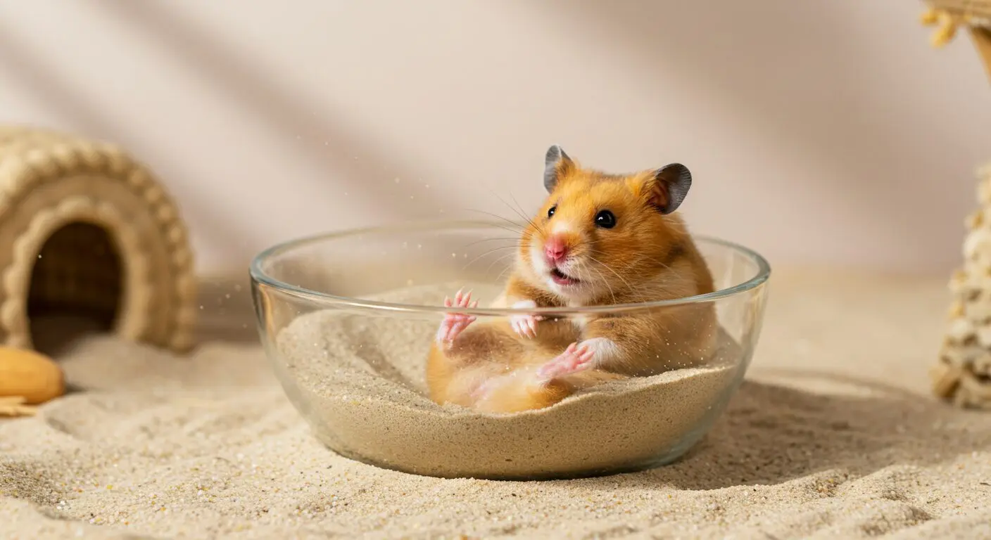 【キンクマハムスターが砂浴びしない】原因と対策ガイド