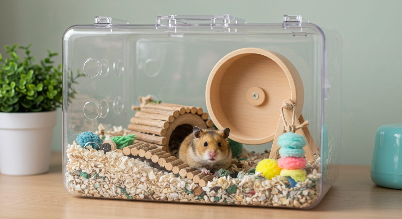 【キンクマハムスター】衣装ケースで快適＆おしゃれに！初心者でもできる飼育レイアウト完全ガイド
