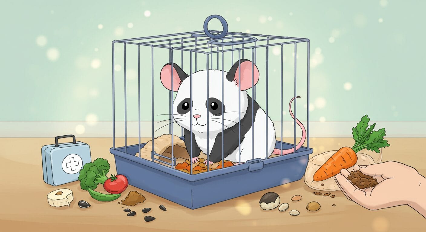 【パンダマウスの突然死】原因と対策を徹底解説！元気に飼育するためのポイント