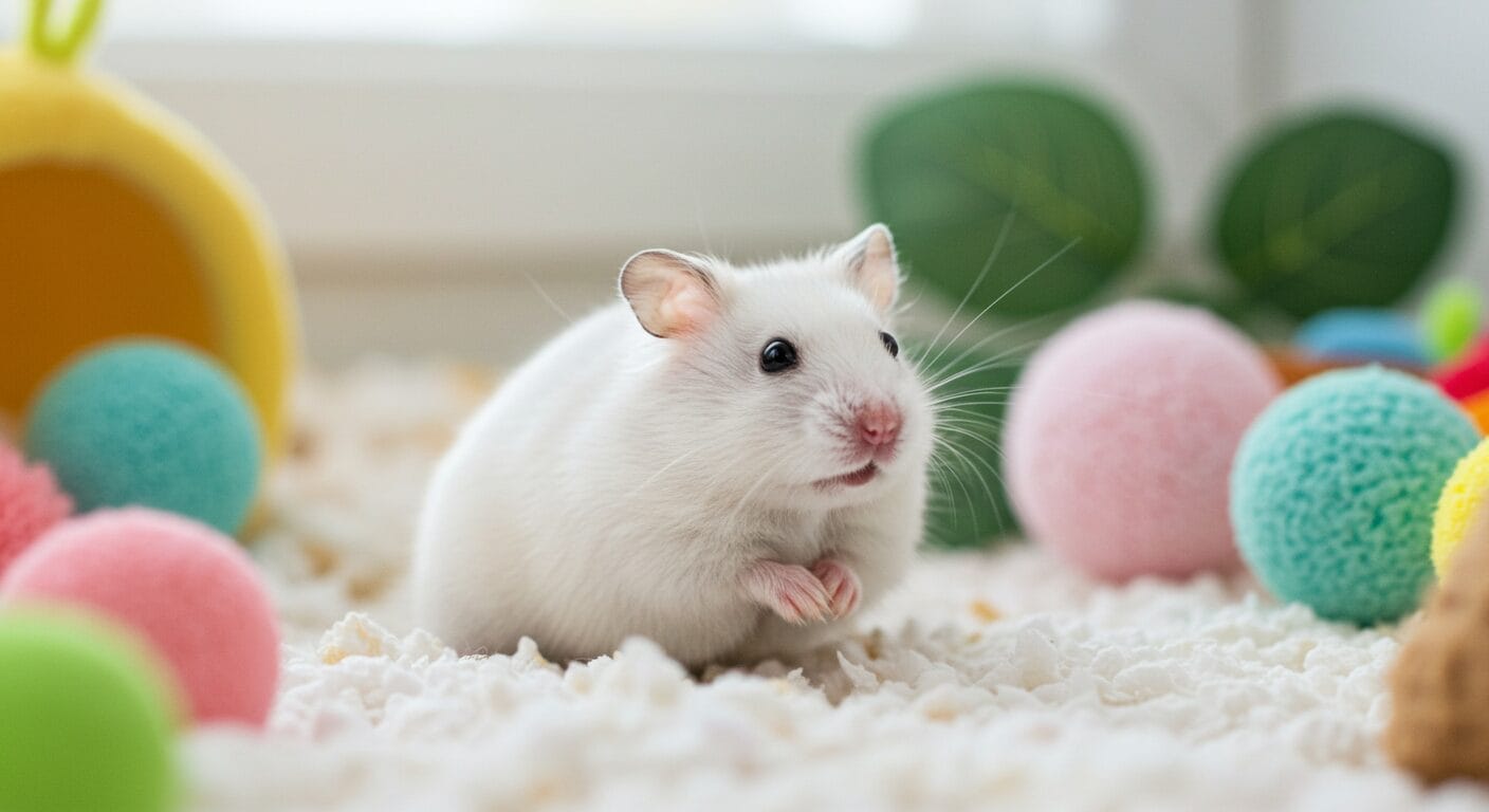 ジャンガリアンハムスターのスノーホワイトの飼育ガイド完全版