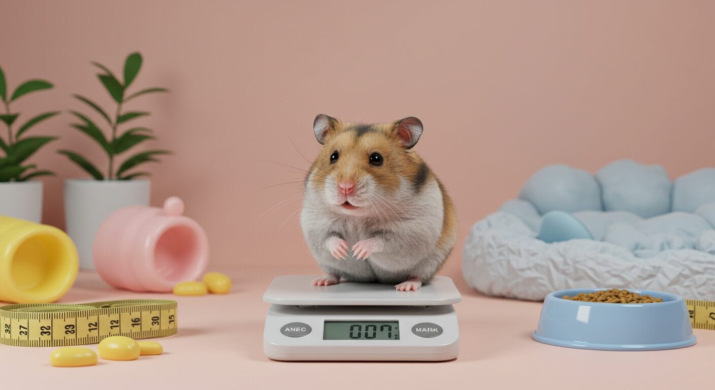 【ジャンガリアンハムスター】生後1 ヶ月目の体重について徹底ガイド