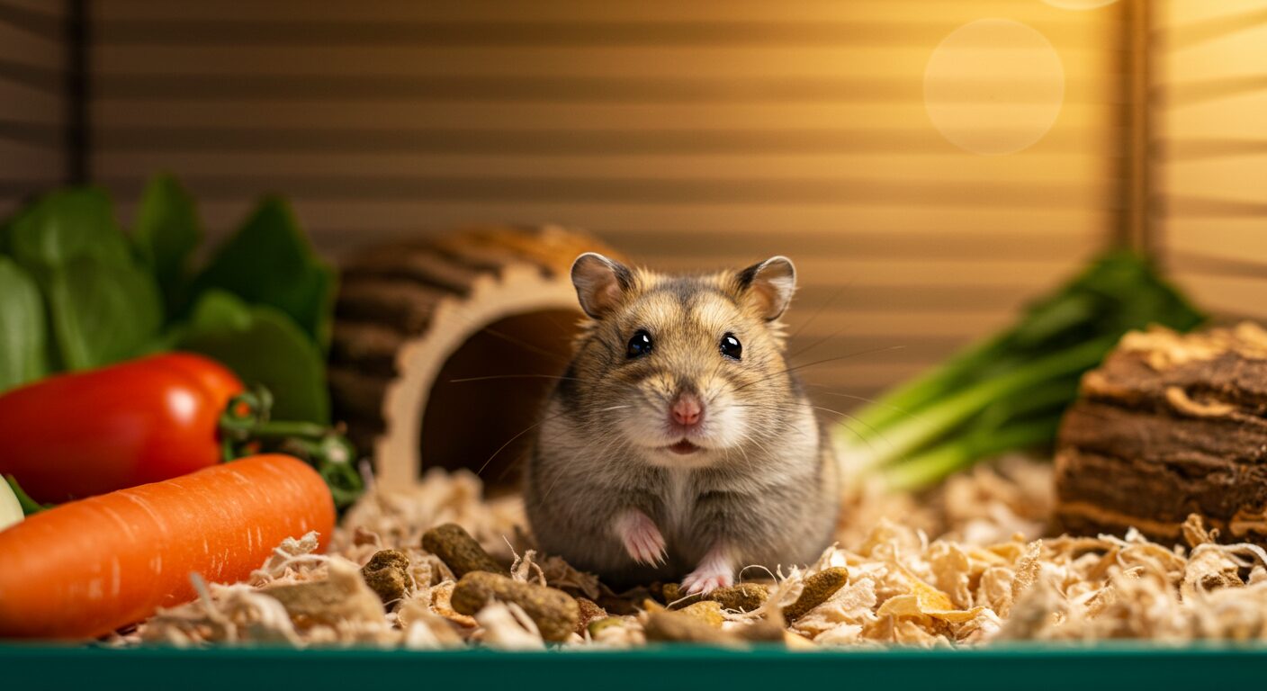 【ジャンガリアンハムスター】1歳半の飼育とケア完全ガイド