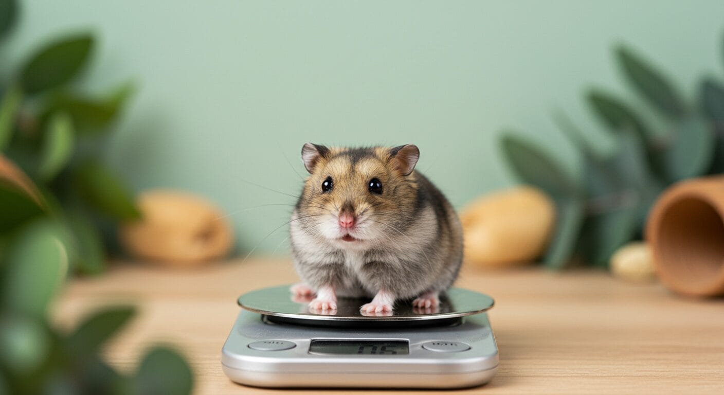 ジャンガリアンハムスターの3ヶ月目の体重【ペット飼育ガイド】