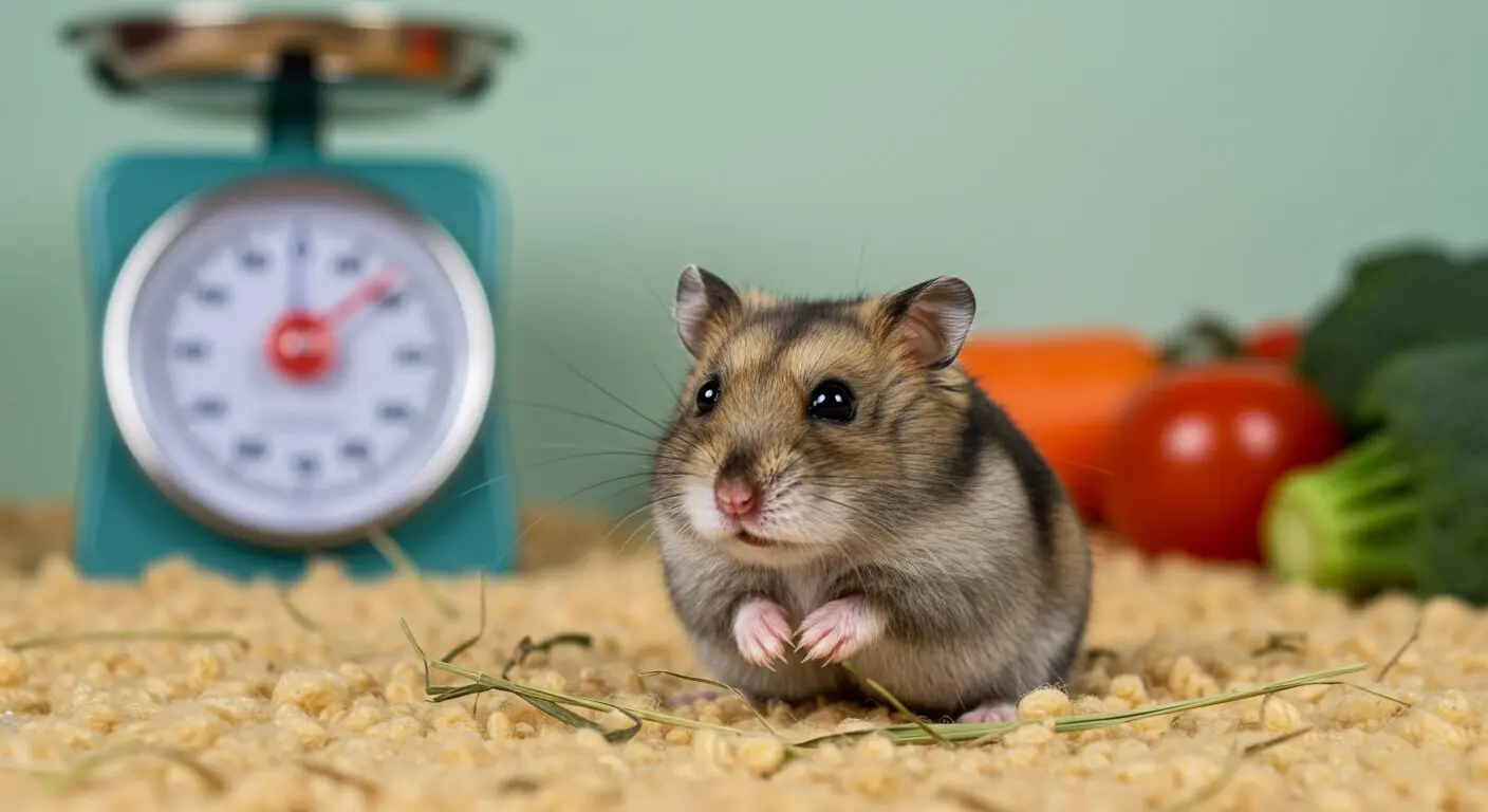 ジャンガリアンハムスターの体重が減った！原因と対策ガイド