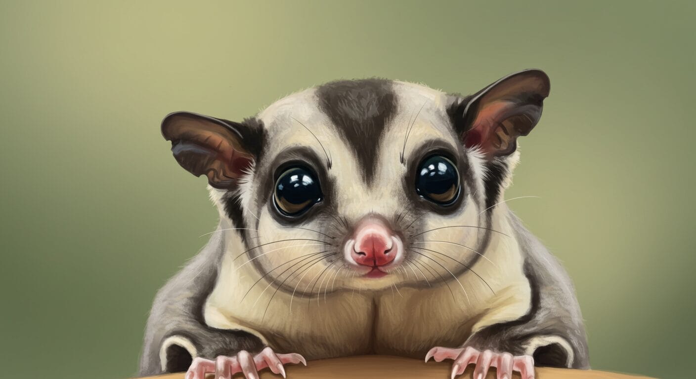 フクロモモンガの目の上がはげている｜原因と対策ガイド【栄養不足・性別別の違いも解説】