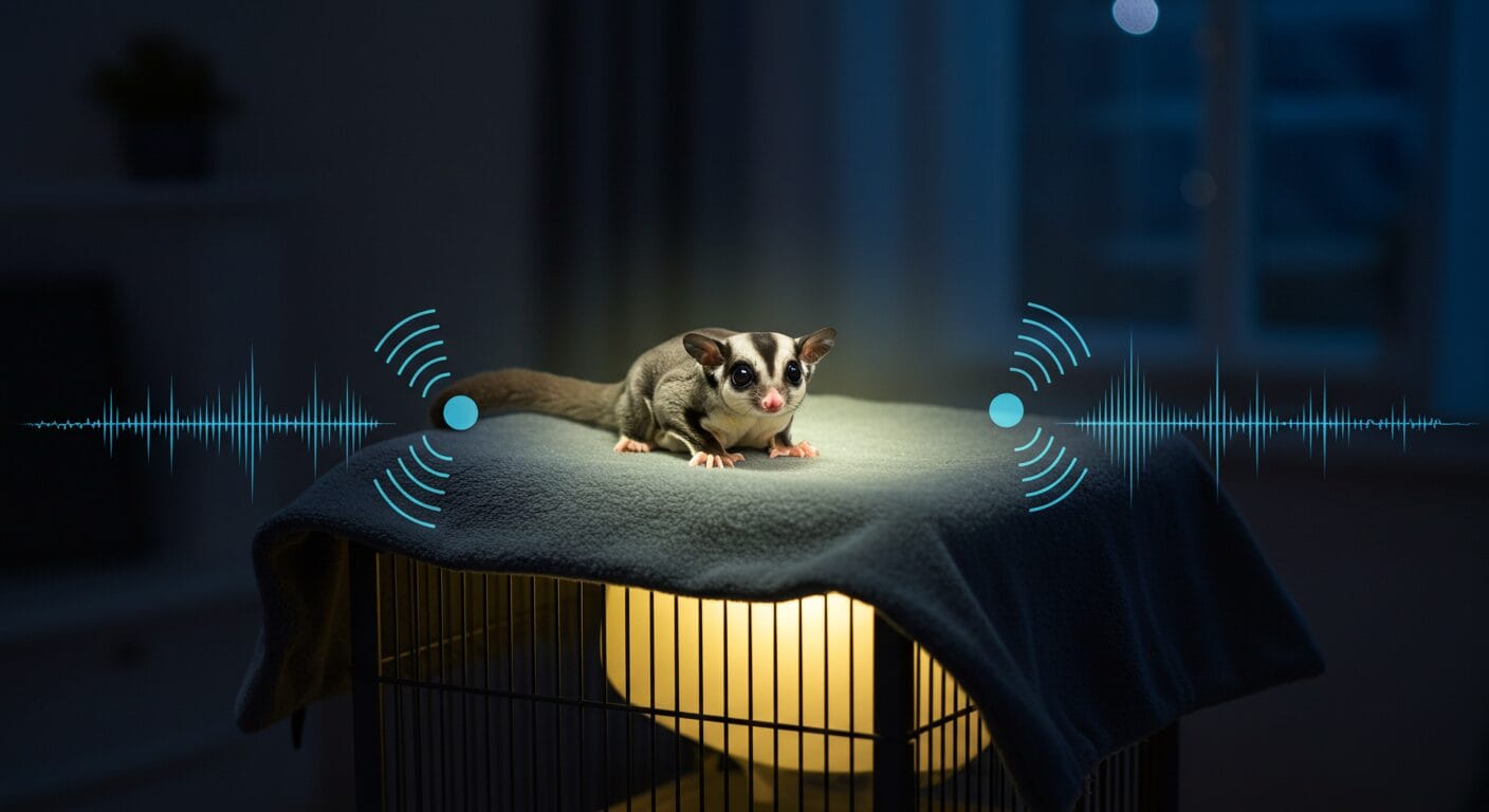 【フクロモモンガ】防音カバーで夜鳴き対策！賃貸でも安心の音対策ガイド