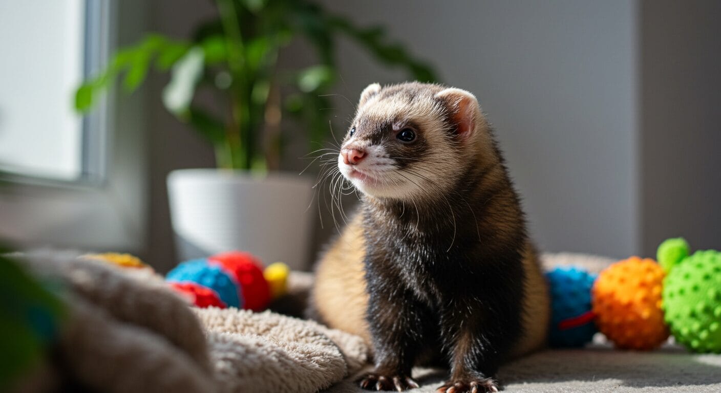 フォクシーフェレットとマーシャルフェレット徹底ガイド｜特徴・違い・飼い方を初心者にもわかりやすく解説！