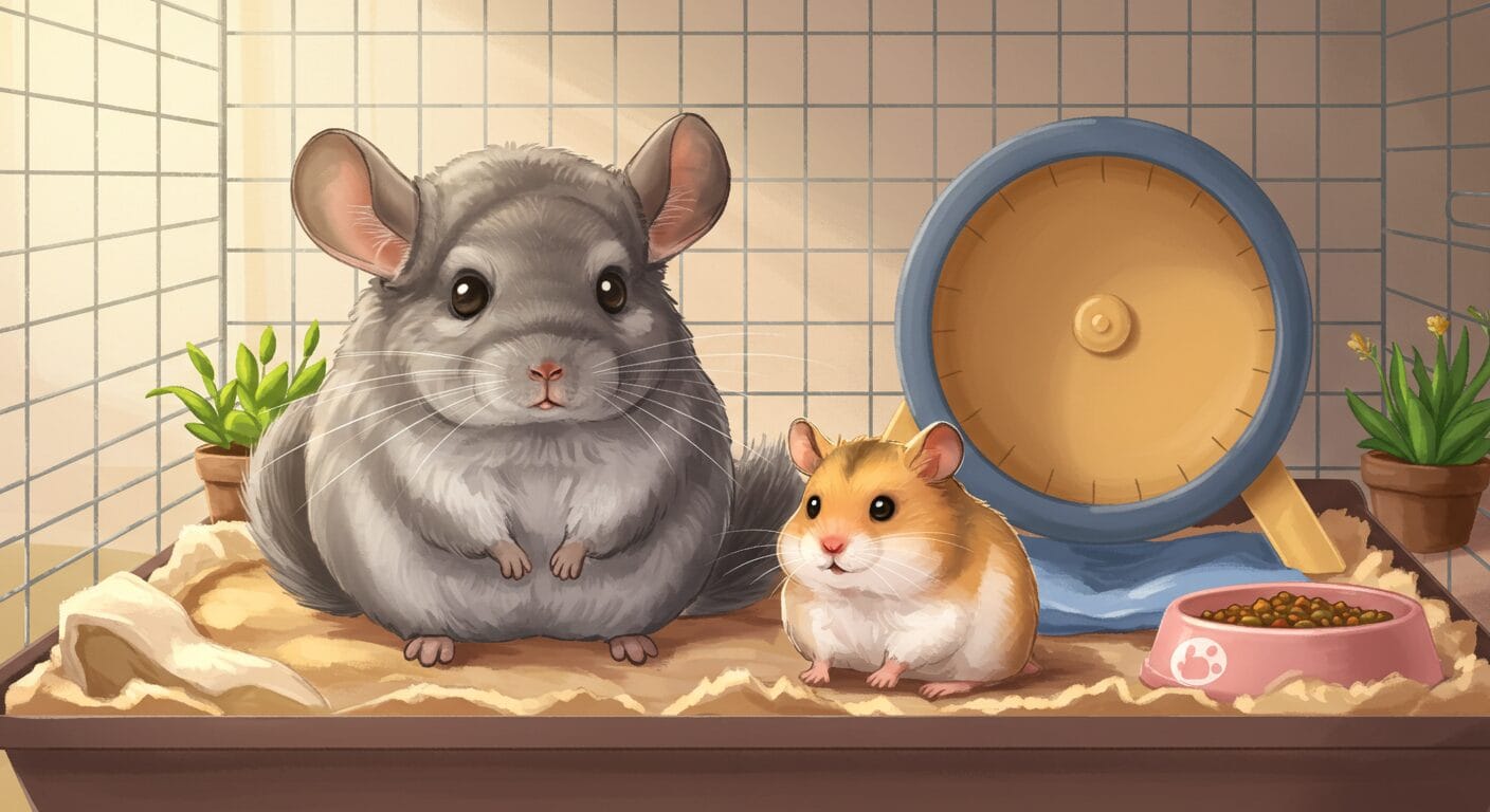 【チンチラとハムスター】初心者向けペット飼育ガイド完全版