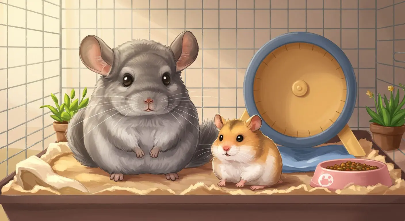 【チンチラとハムスター】初心者向けペット飼育ガイド完全版
