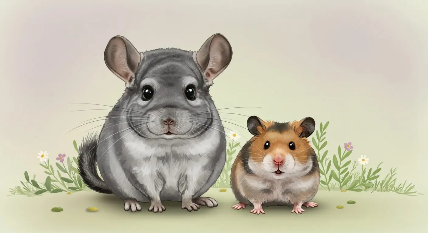 チンチラとハムスターを一緒に飼う方法と注意点｜小動物の共存ガイド