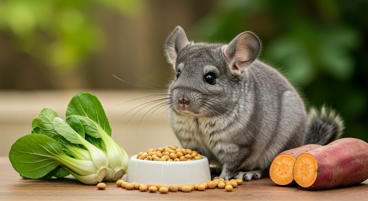 【チンチラに大豆】小動物飼育ガイド：健康と飼育のポイント
