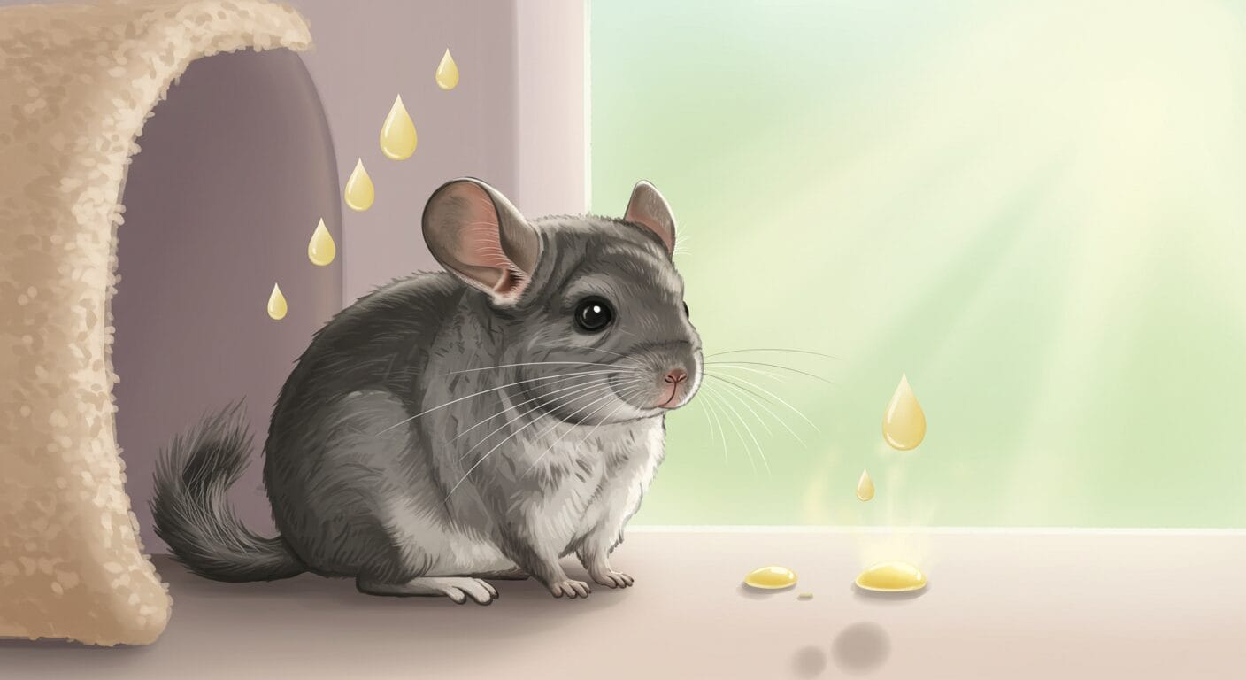 チンチラの尿の頻度と健康管理：知っておきたいポイント