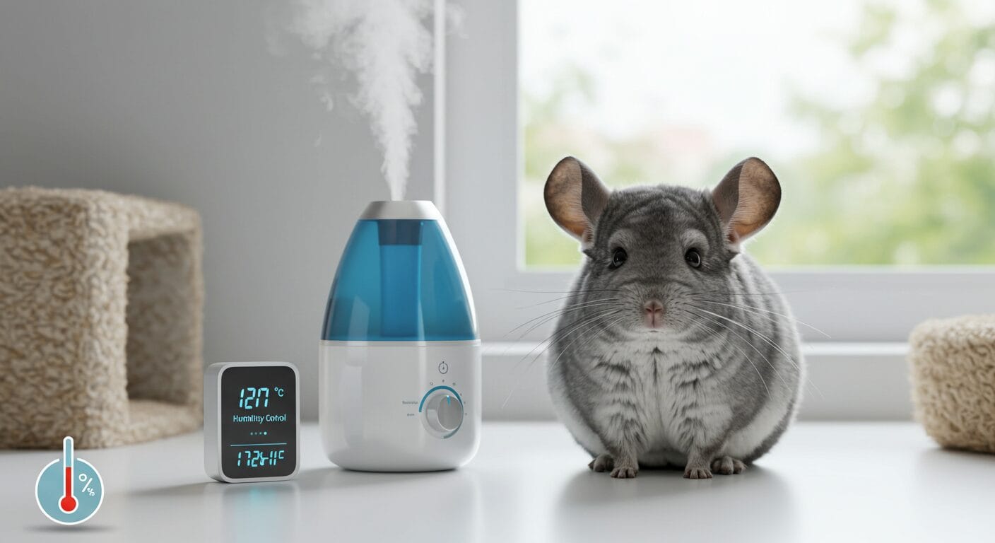 【チンチラ 湿度80%】適切な湿度管理で健康を守る飼育ガイド