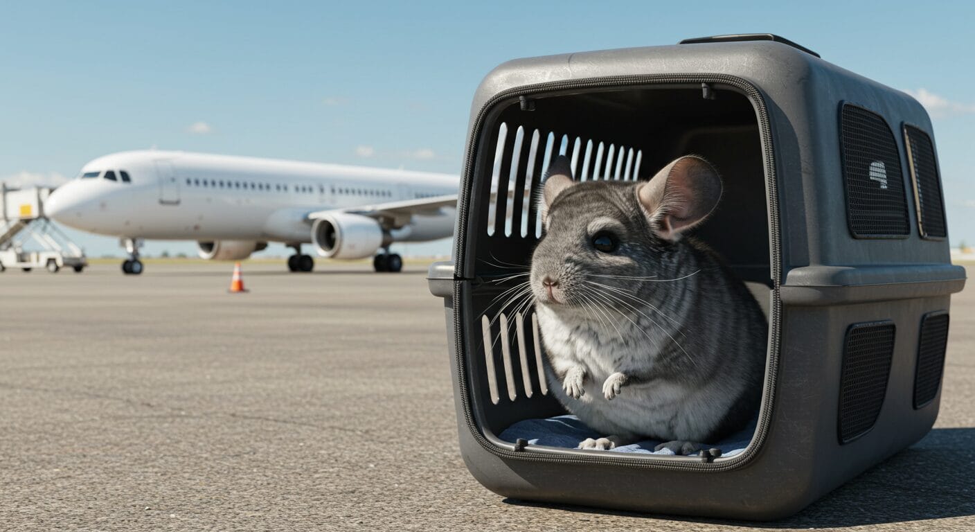 チンチラの飛行機移動に関する完全ガイド