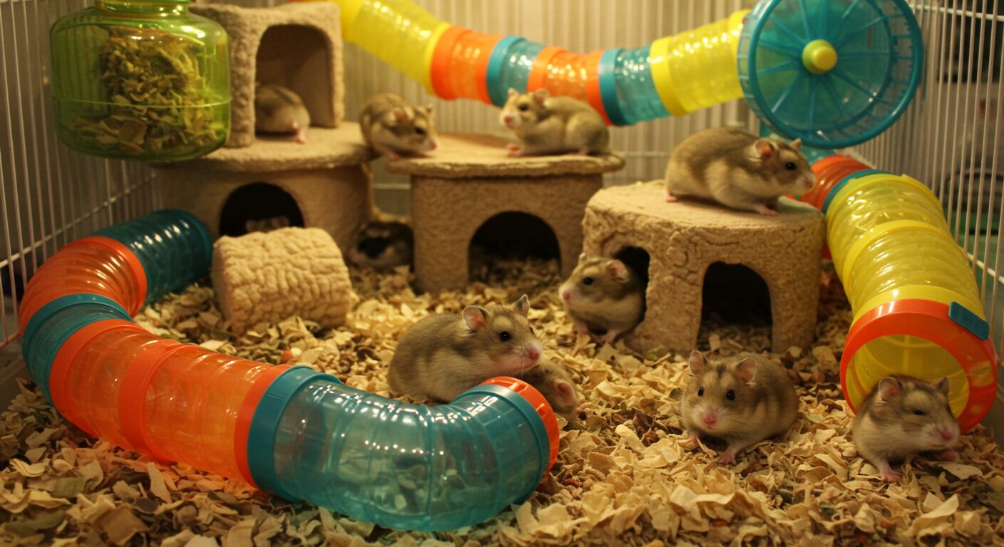 ロボロフスキーハムスターの多頭飼い完全ガイド