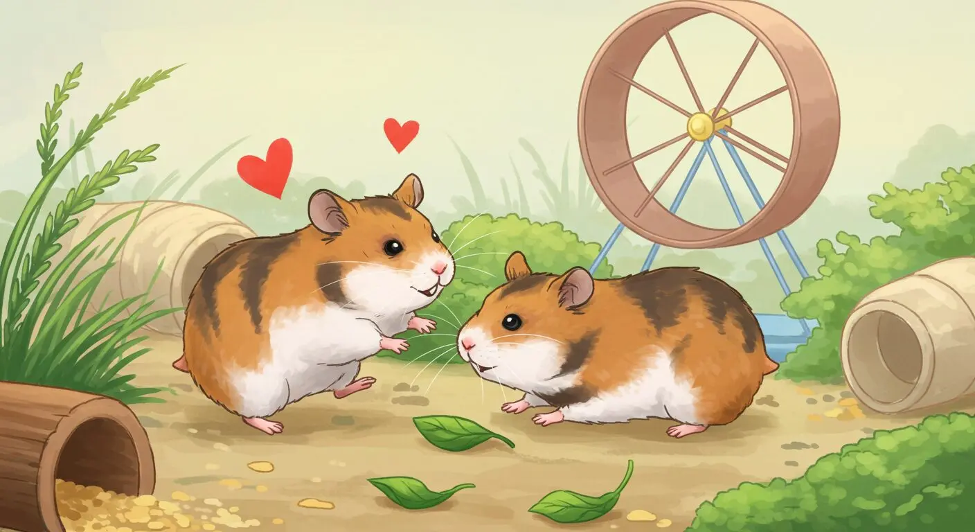 ロボロフスキーハムスターのじゃれあいと喧嘩の違いとは？徹底解説！