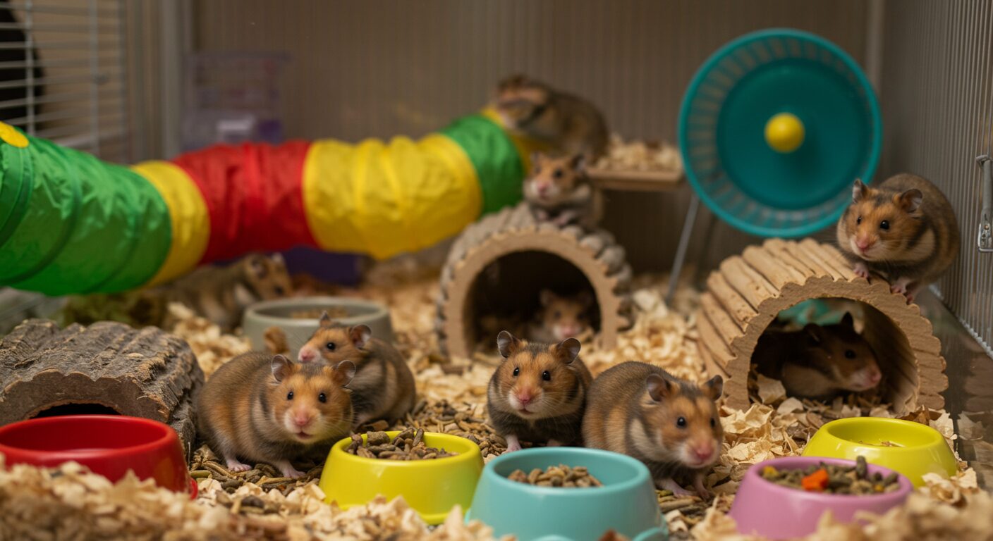 ロボロフスキーハムスターの共食い：多頭飼い時の注意点と防止策