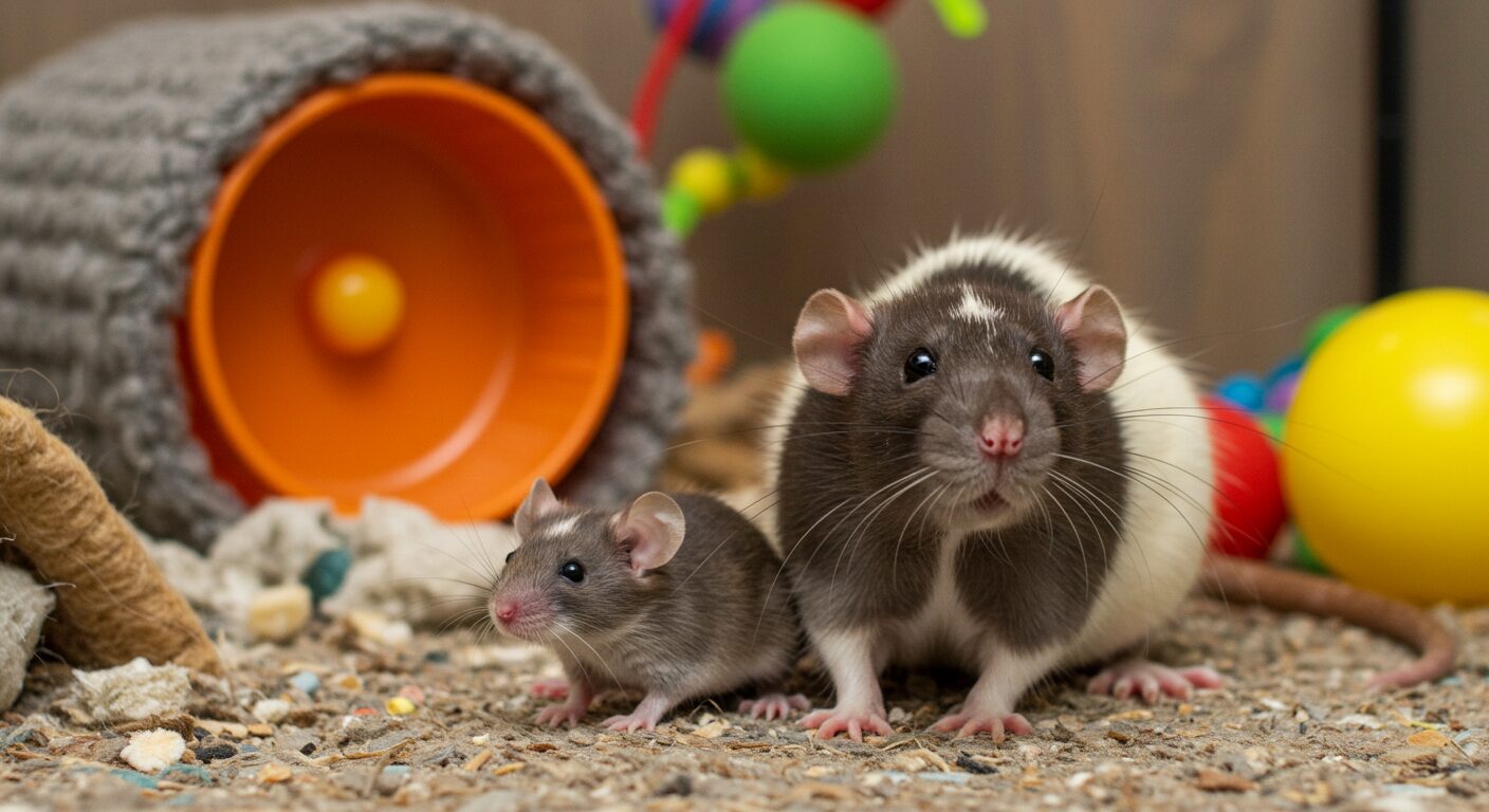 ファンシーラットとファンシーマウスの違い｜飼育前に知りたい特徴と選び方ガイド